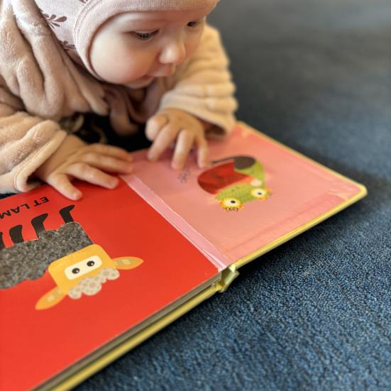 Baby på biblioteket