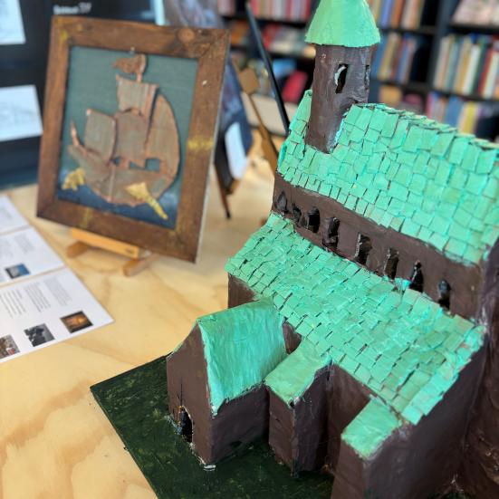 Udstilling i børnebiblioteket