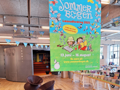 Billede af børnebiblioteket Kulturværftet