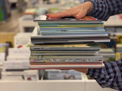 Stak af billedbøger