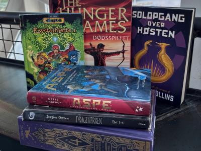 Billede af fantasy bøger