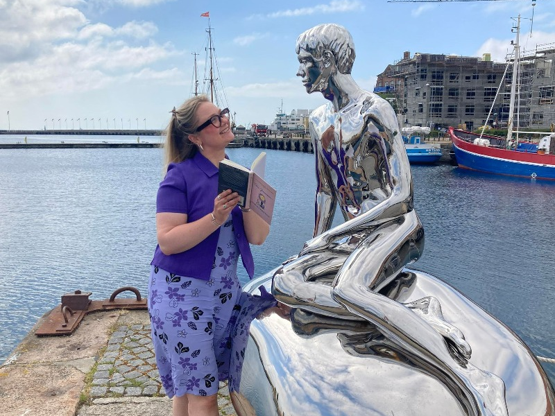 Skulpturen 'Han' ved Kulturværftet i Helsingør