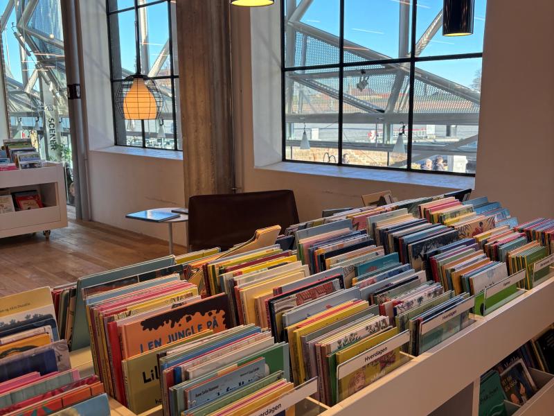 Billede af børnebiblioteket