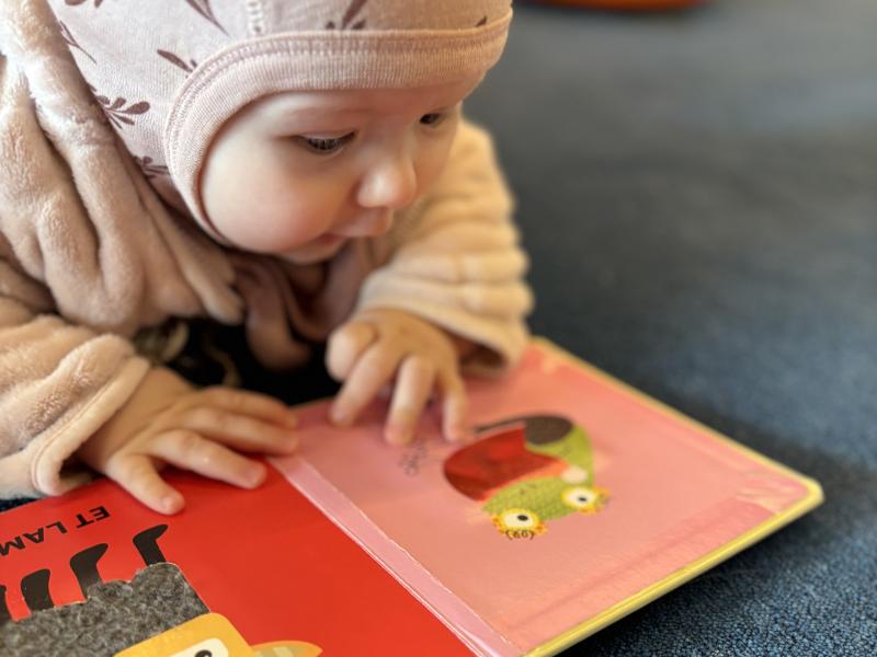 Baby på biblioteket