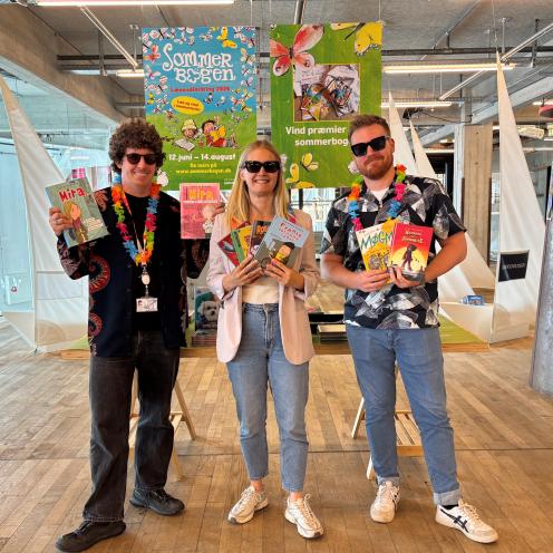 Sommerbogen i børnebiblioteket