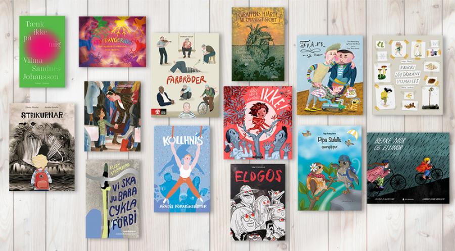 De nominerede bøger til Nordisk Råds børne- og ungdomslitteraturpris