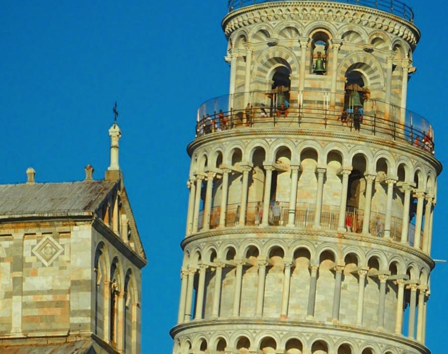 Foto af Det Skæve Tårn i Pisa