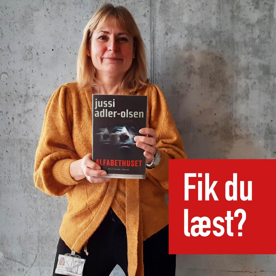 Lotte anbefaler 'Alfabethuset' af Jussi Adler-Olsen