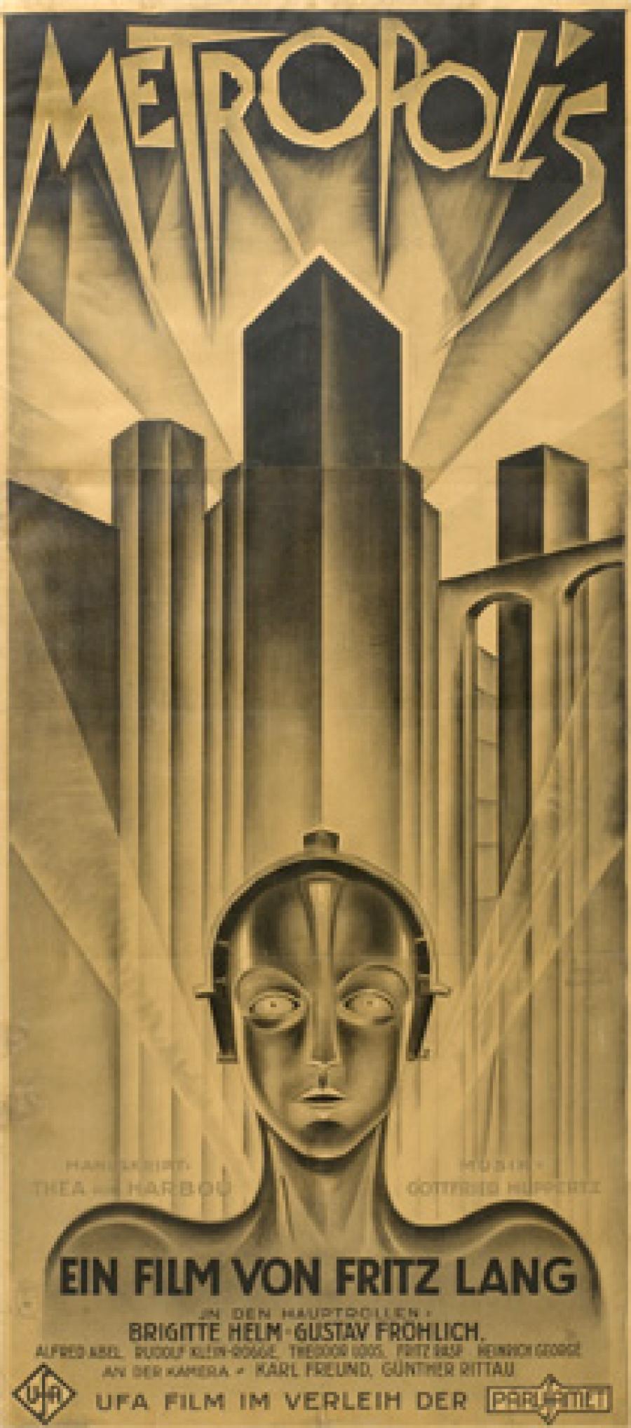 Billede af filmplakaten for Metropolis